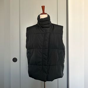 UO Corrine snap puffer vest